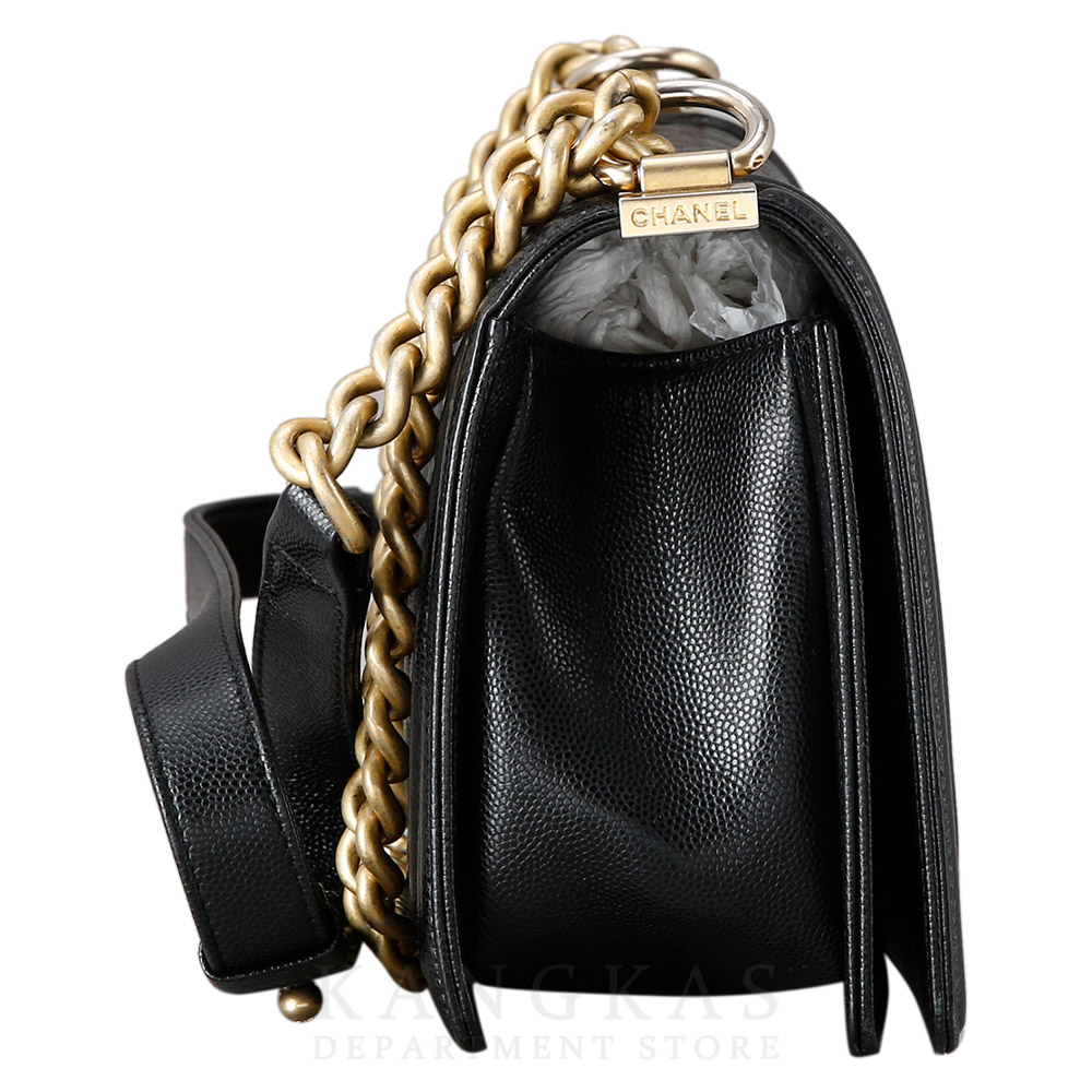 CHANEL(USED)샤넬 보이샤넬 캐비어 미듐