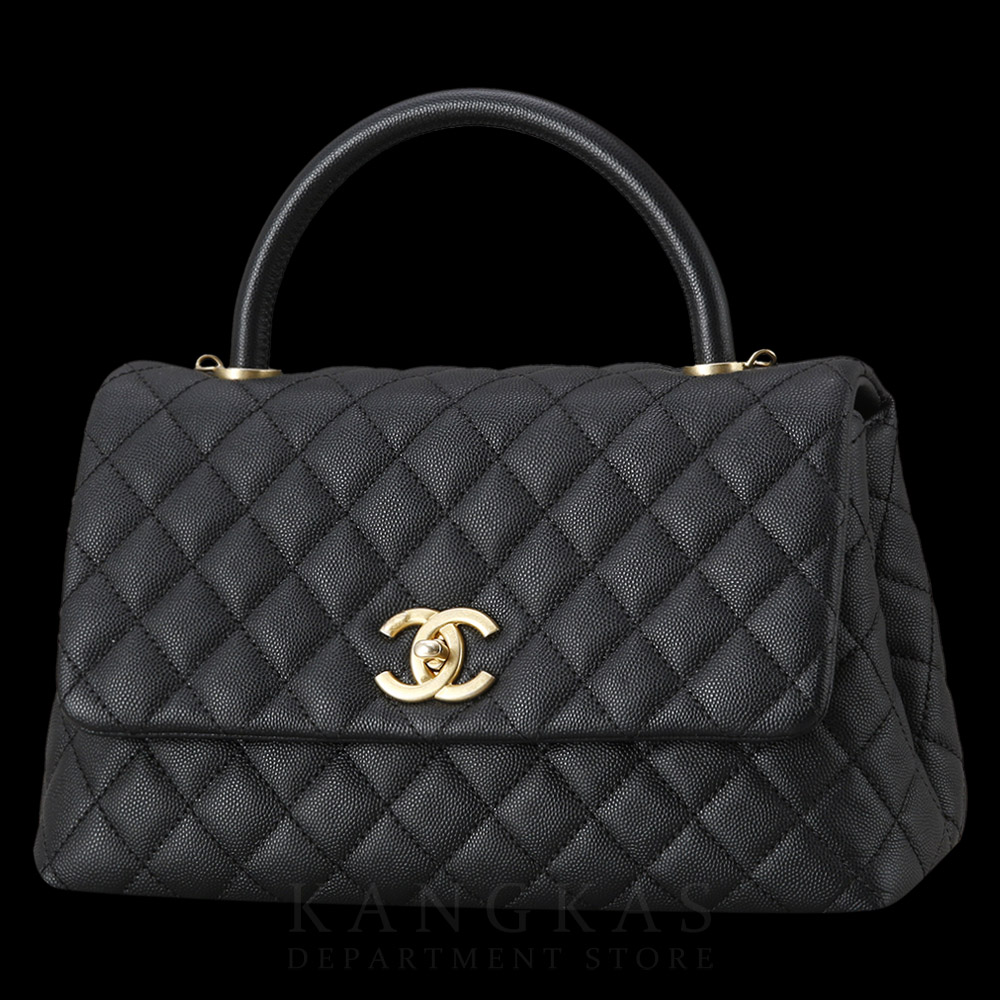 CHANEL(USED)샤넬 캐비어 코코핸들 미듐