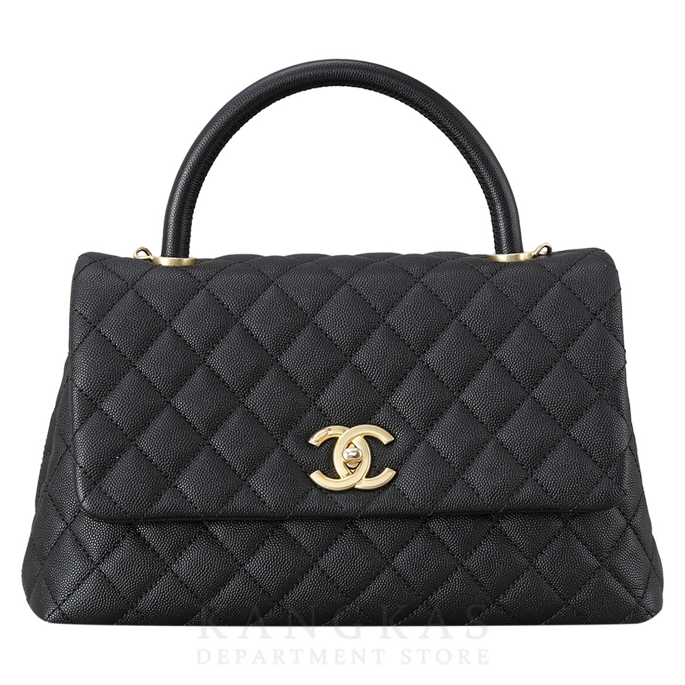 CHANEL(USED)샤넬 캐비어 코코핸들 미듐