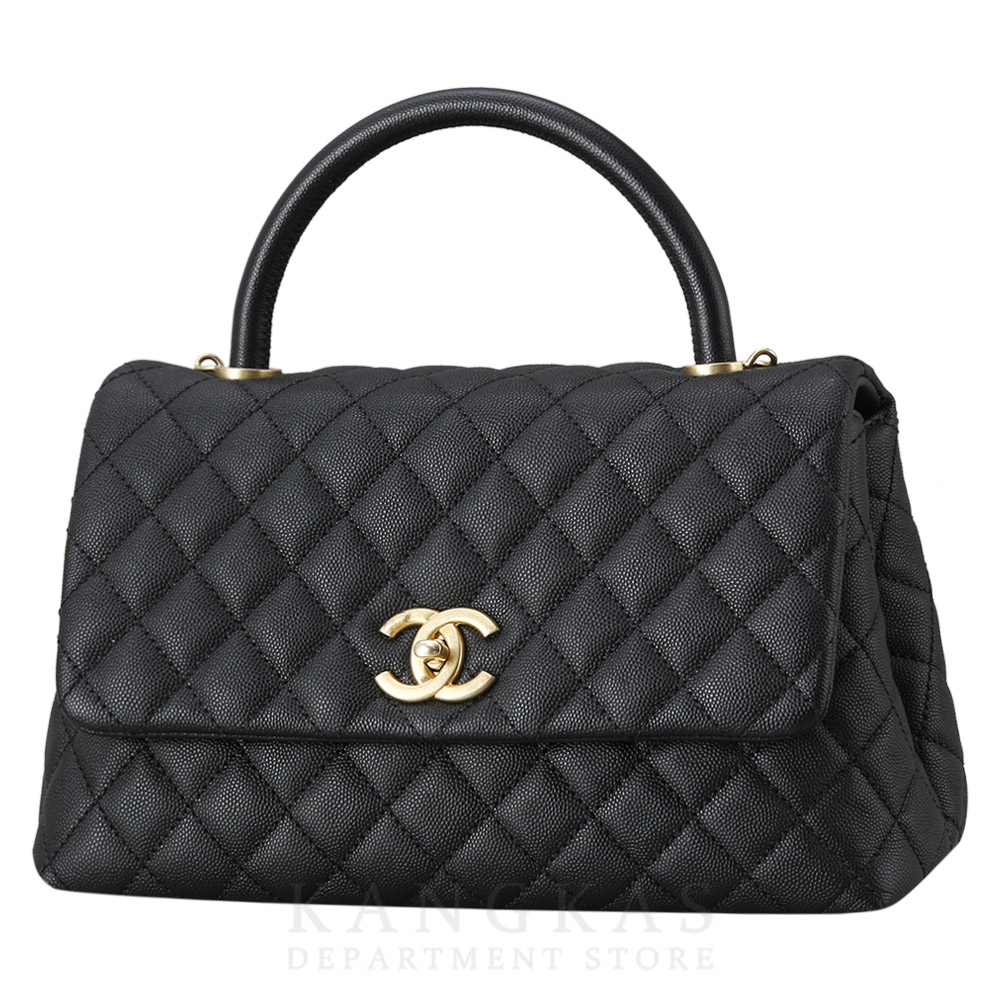CHANEL(USED)샤넬 캐비어 코코핸들 미듐