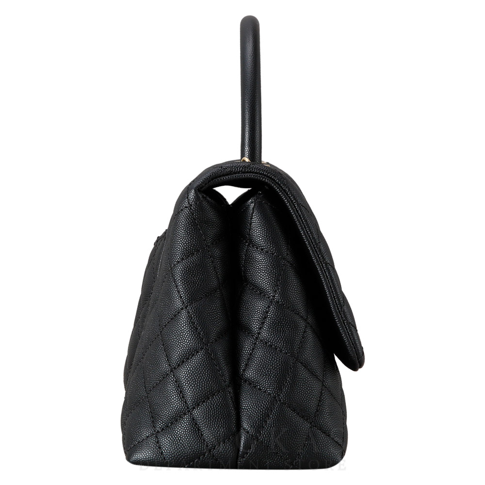 CHANEL(USED)샤넬 캐비어 코코핸들 미듐