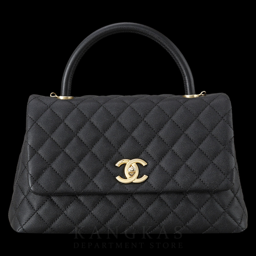 CHANEL(USED)샤넬 캐비어 코코핸들 미듐