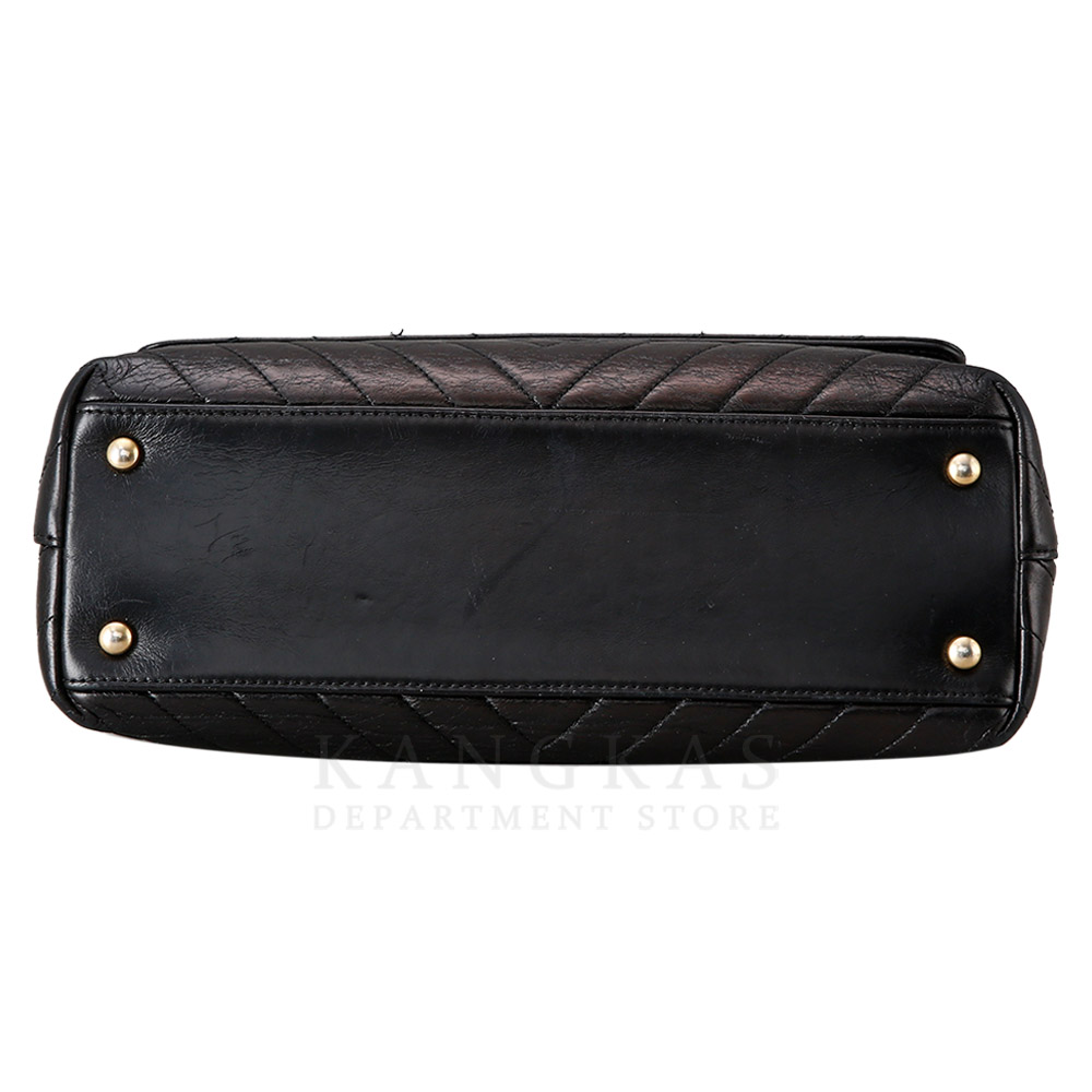 CHANEL(USED)샤넬 쉐브론 코코핸들 미듐