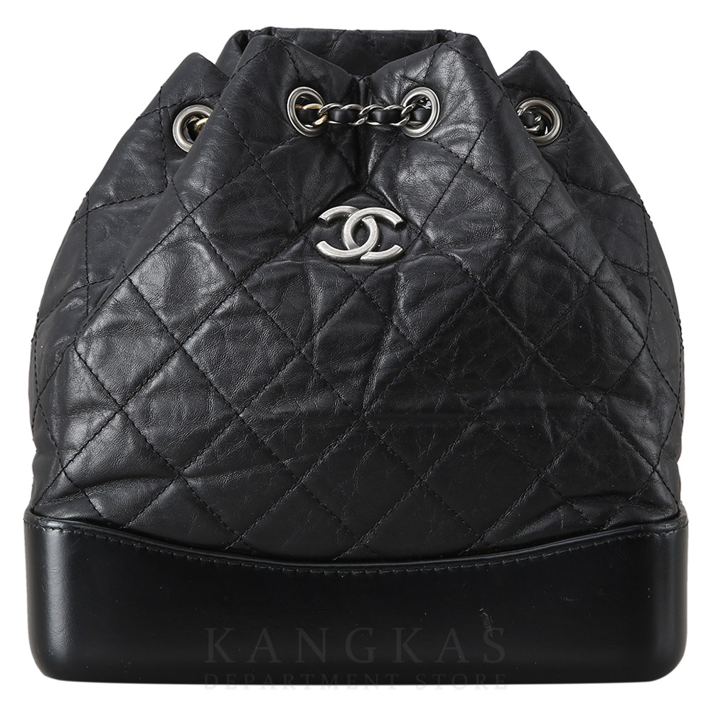 CHANEL(USED)샤넬 가브리엘 백팩 블랙