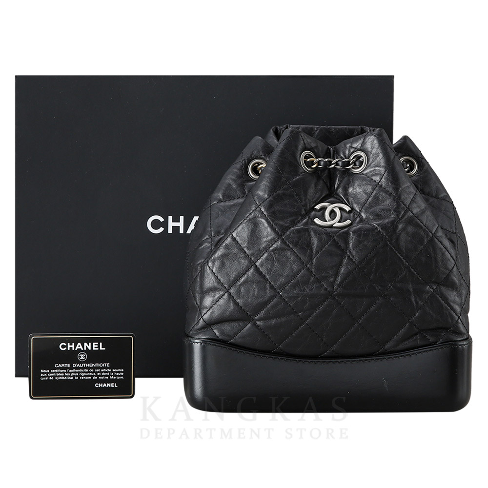 CHANEL(USED)샤넬 가브리엘 백팩 블랙