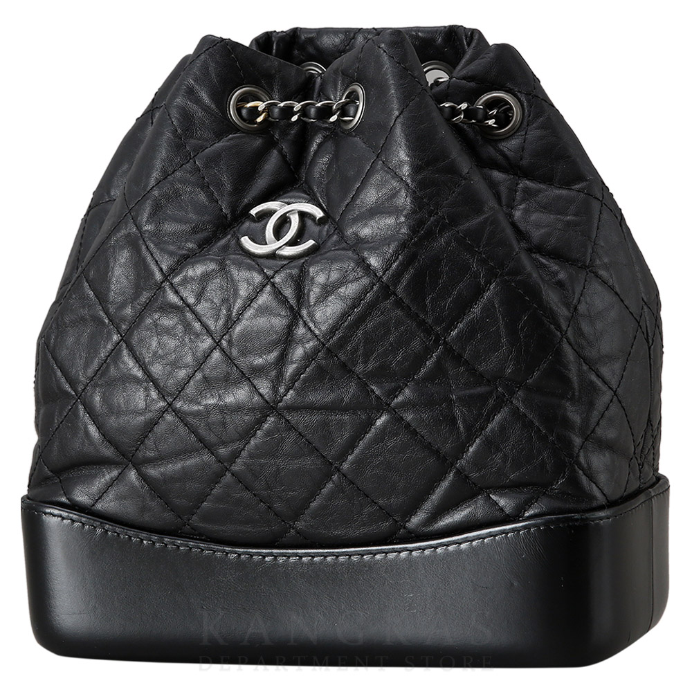 CHANEL(USED)샤넬 가브리엘 백팩 블랙