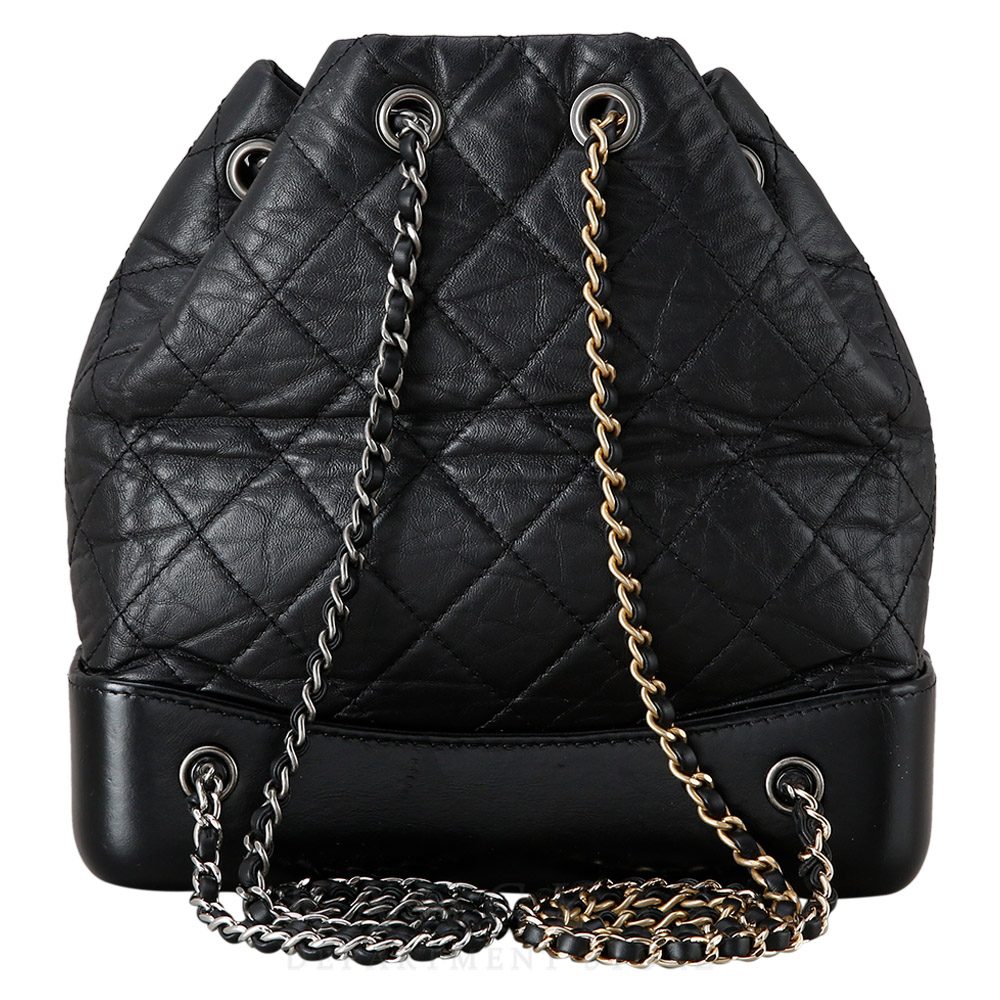 CHANEL(USED)샤넬 가브리엘 백팩 블랙