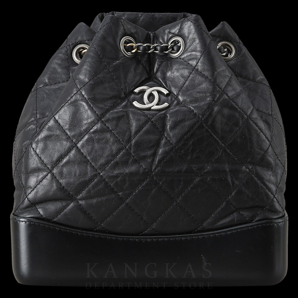 CHANEL(USED)샤넬 가브리엘 백팩 블랙