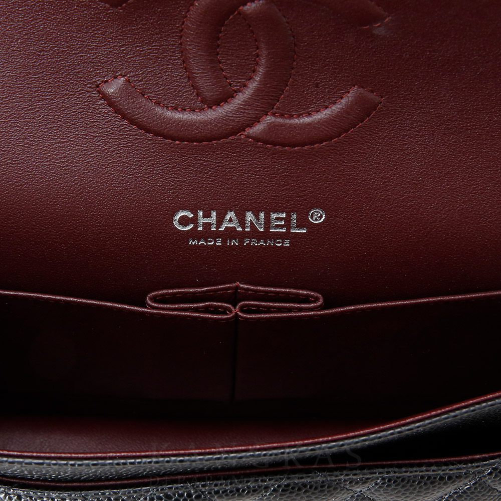 CHANEL(USED)샤넬 캐비어 클래식 플랩백 미듐