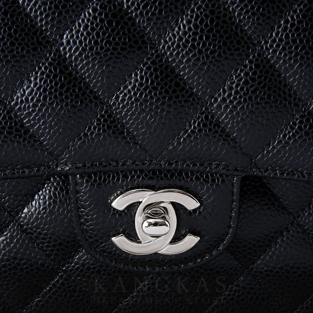 CHANEL(USED)샤넬 캐비어 클래식 플랩백 미듐