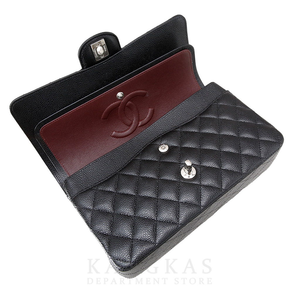 CHANEL(USED)샤넬 캐비어 클래식 플랩백 미듐