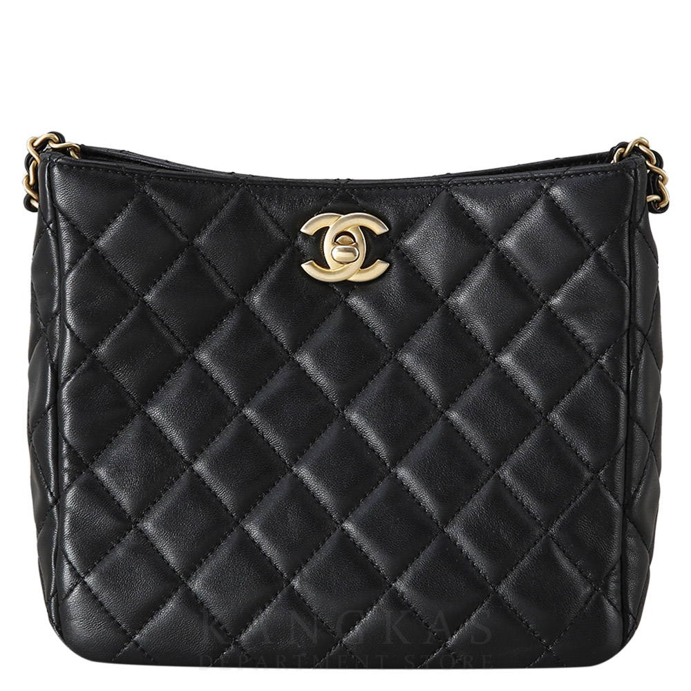 CHANEL(USED)샤넬 시즌 골드볼 호보백