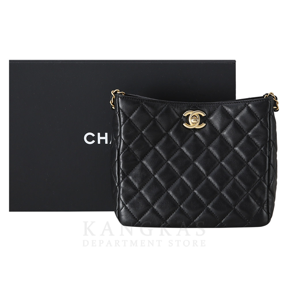 CHANEL(USED)샤넬 시즌 골드볼 호보백
