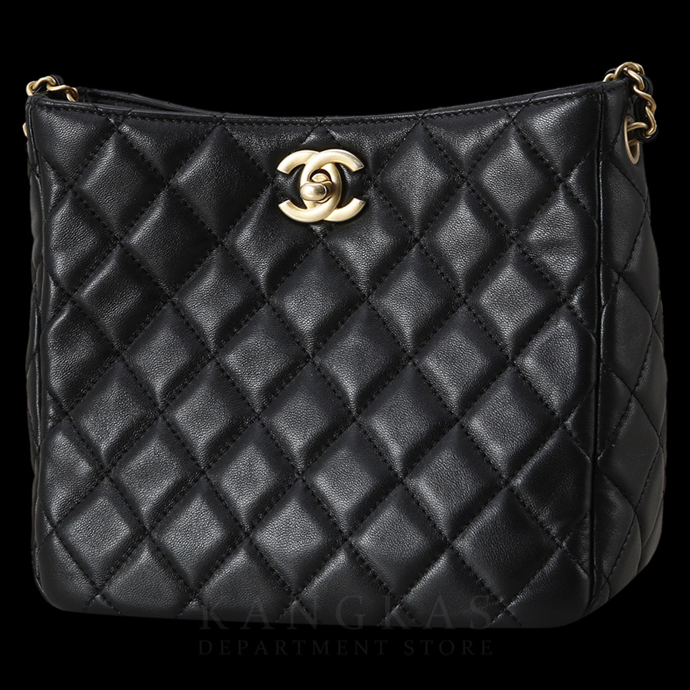 CHANEL(USED)샤넬 시즌 골드볼 호보백