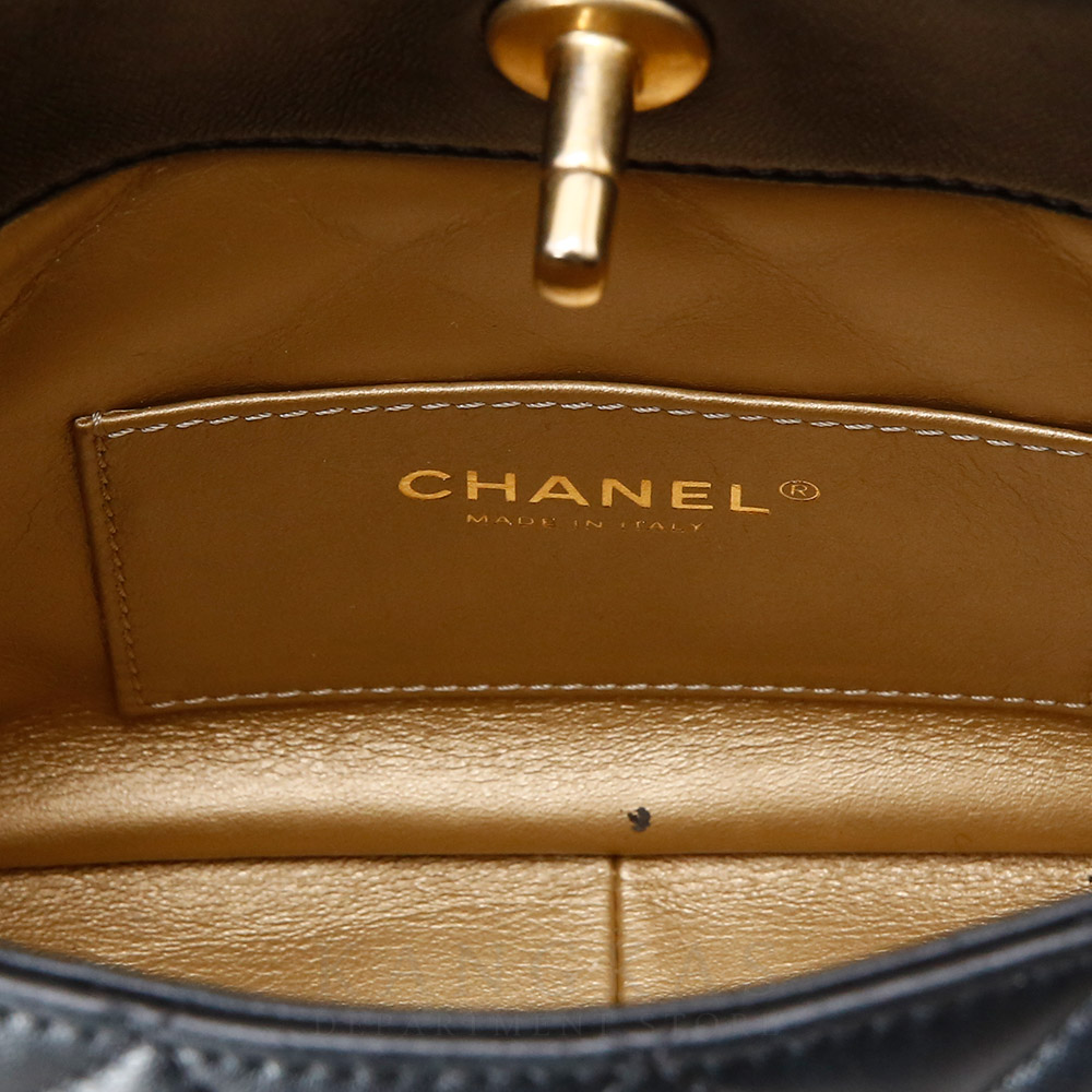 CHANEL(USED)샤넬 시즌 골드볼 호보백