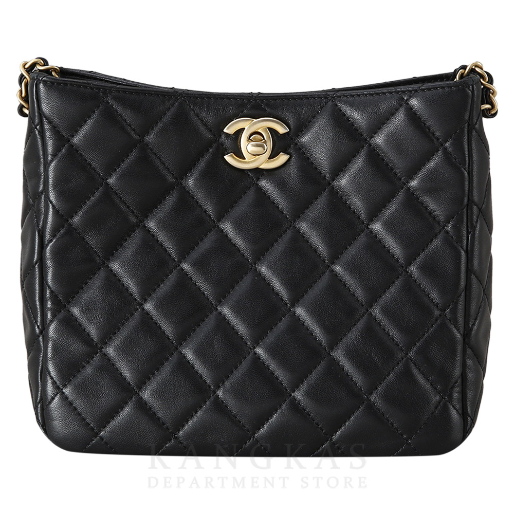 CHANEL(USED)샤넬 시즌 골드볼 호보백