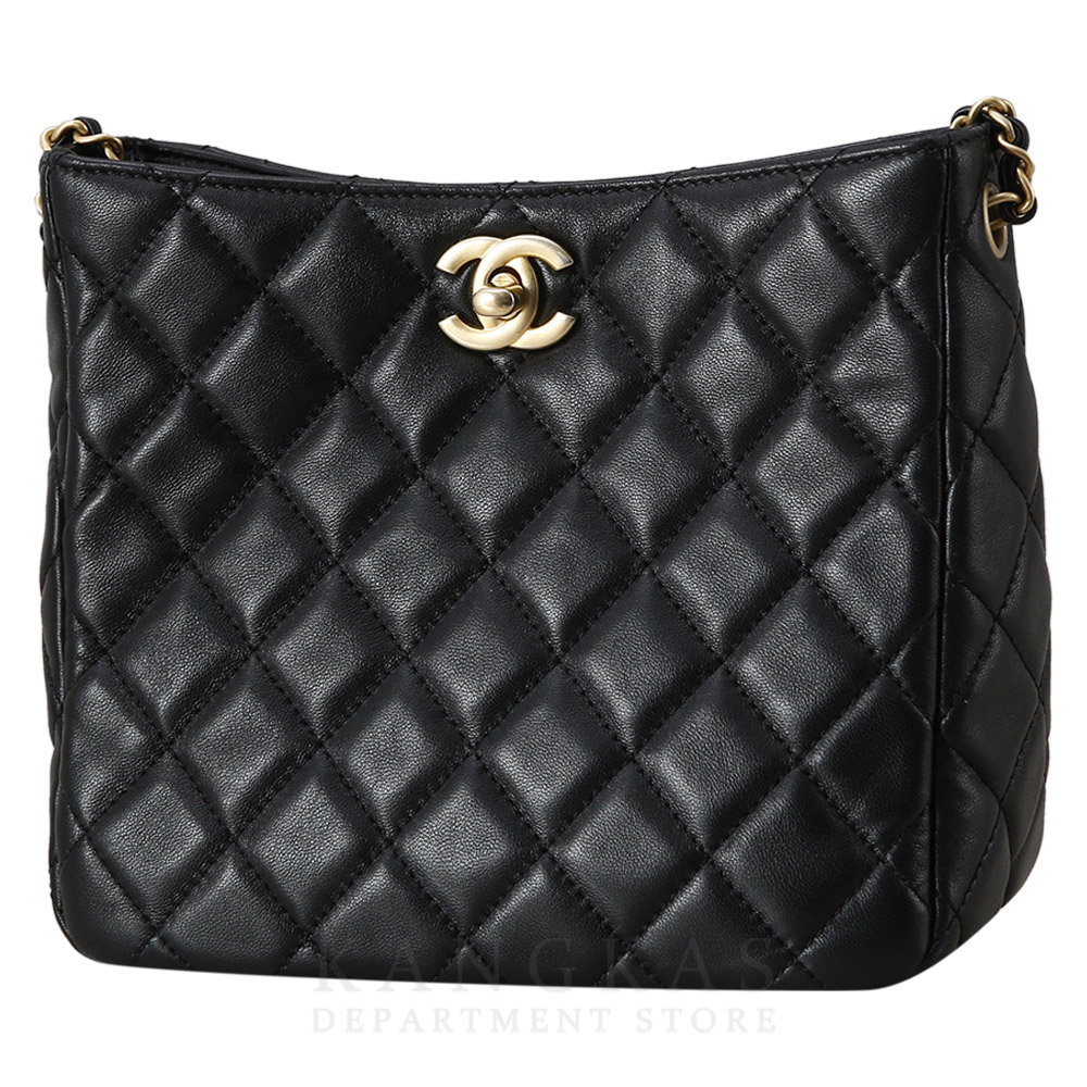 CHANEL(USED)샤넬 시즌 골드볼 호보백