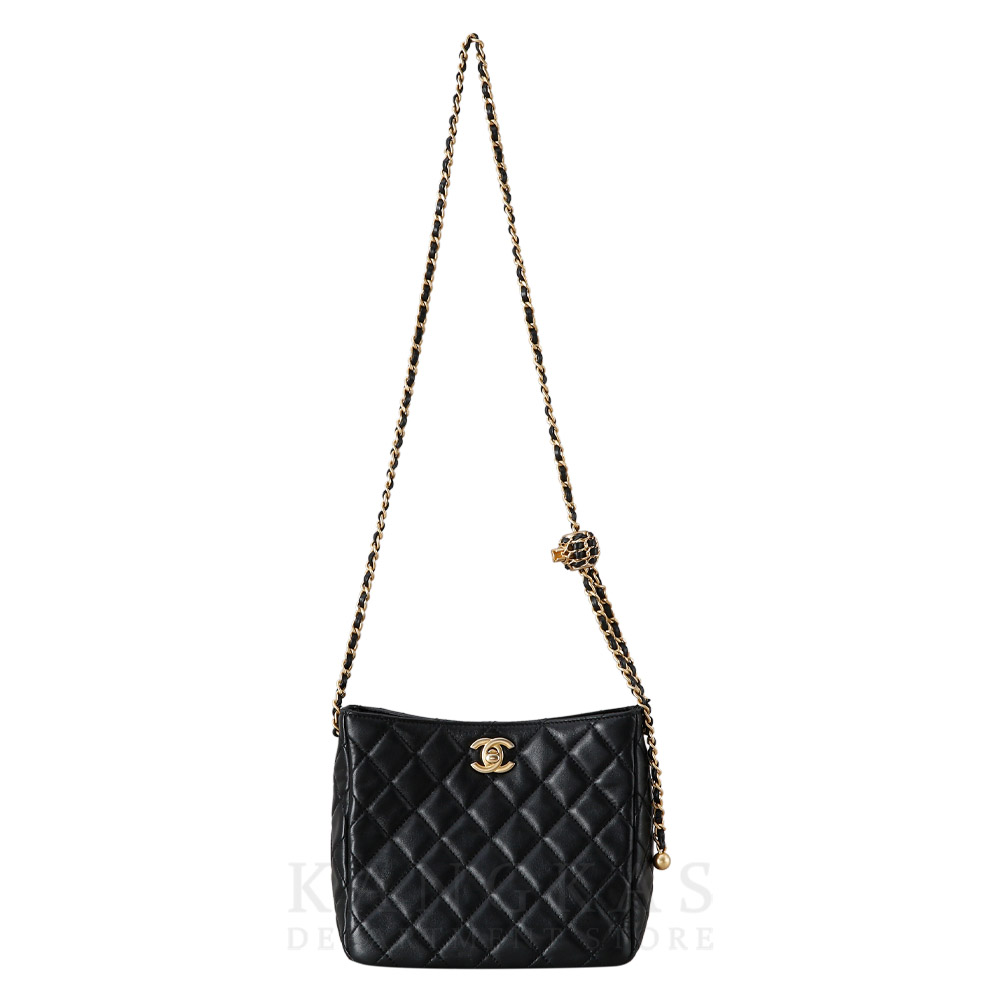 CHANEL(USED)샤넬 시즌 골드볼 호보백