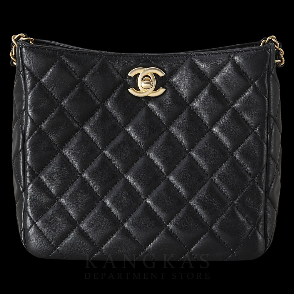 CHANEL(USED)샤넬 시즌 골드볼 호보백