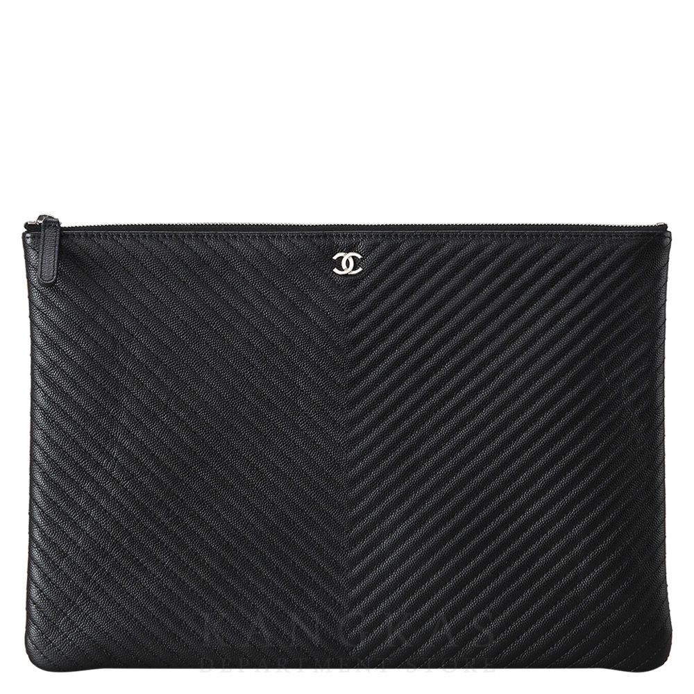 CHANEL(USED)샤넬 쉐브론 클래식 클러치