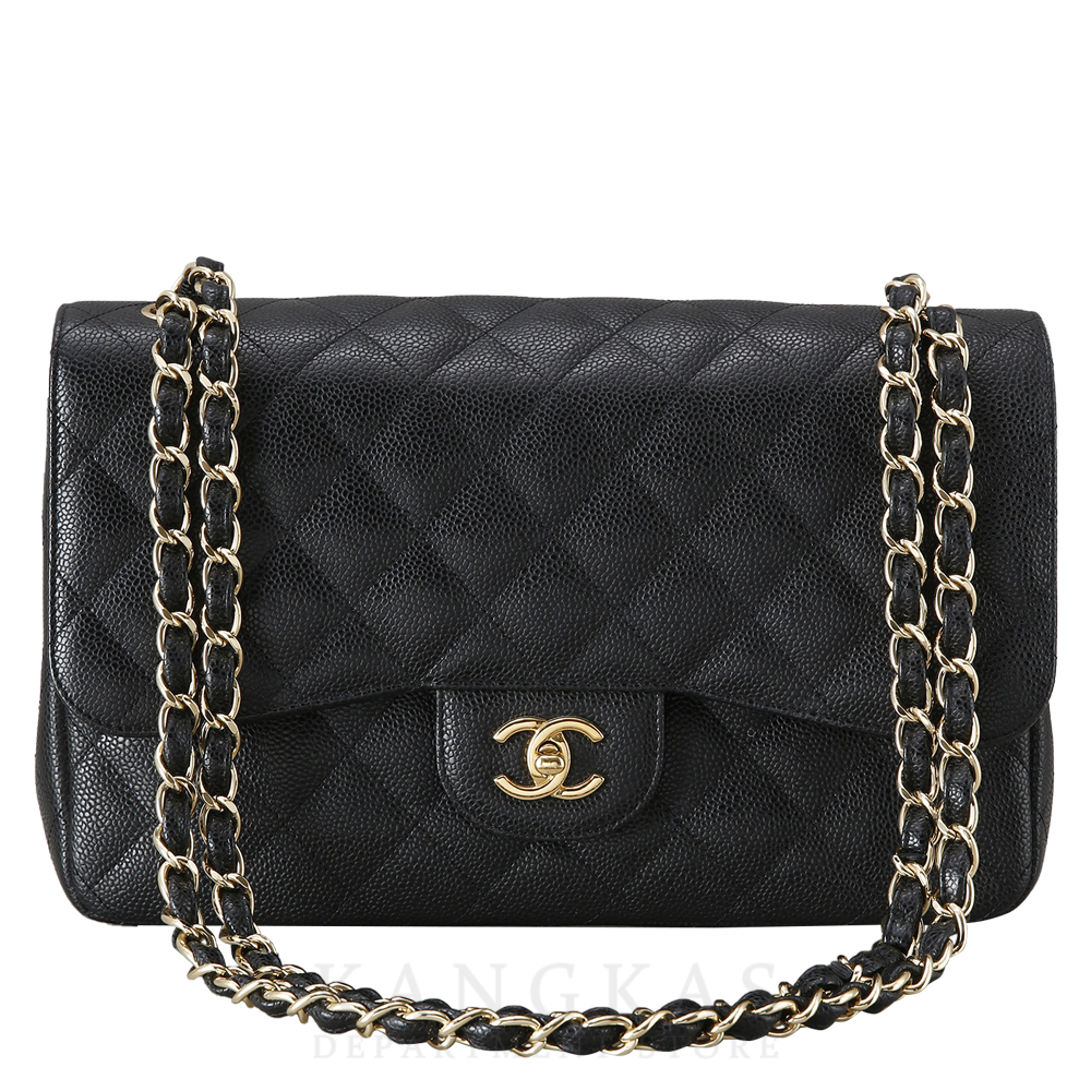 CHANEL(USED)샤넬 A58600 캐비어 클래식 라지 플랩백