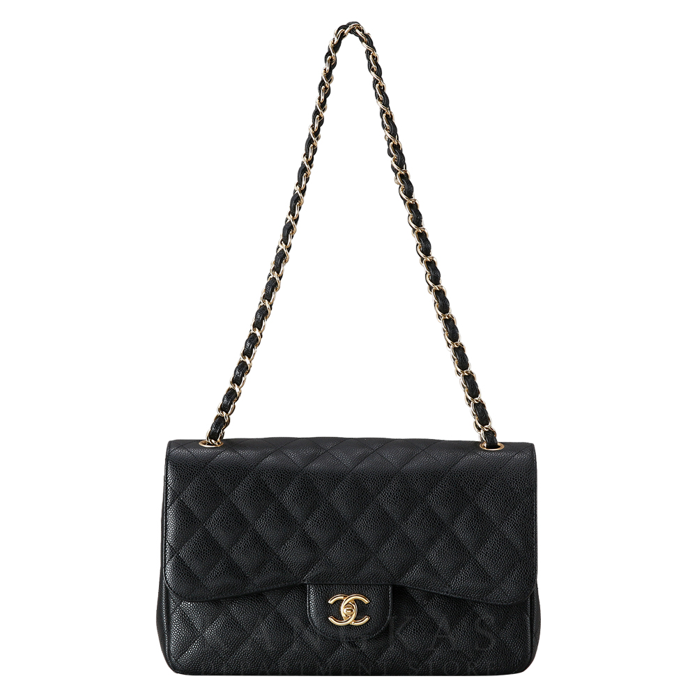 CHANEL(USED)샤넬 A58600 캐비어 클래식 라지 플랩백