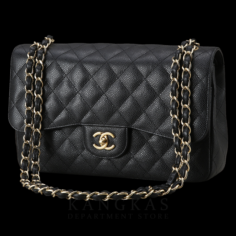 CHANEL(USED)샤넬 A58600 캐비어 클래식 라지 플랩백