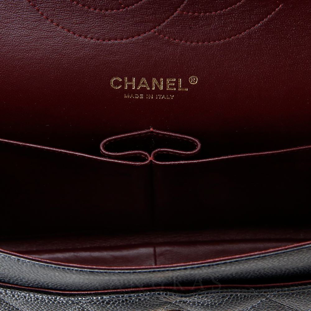 CHANEL(USED)샤넬 A58600 캐비어 클래식 라지 플랩백