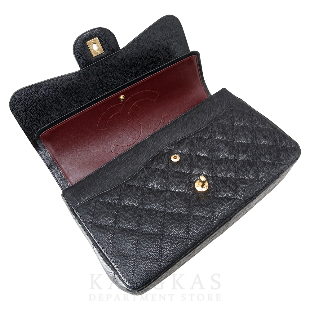 CHANEL(USED)샤넬 A58600 캐비어 클래식 라지 플랩백