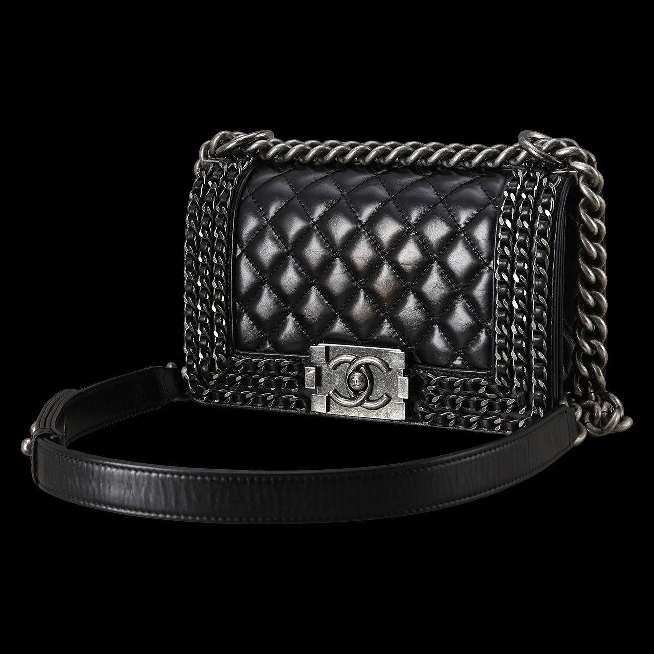 CHANEL(USED)K샤넬 시즌 보이샤넬 스몰