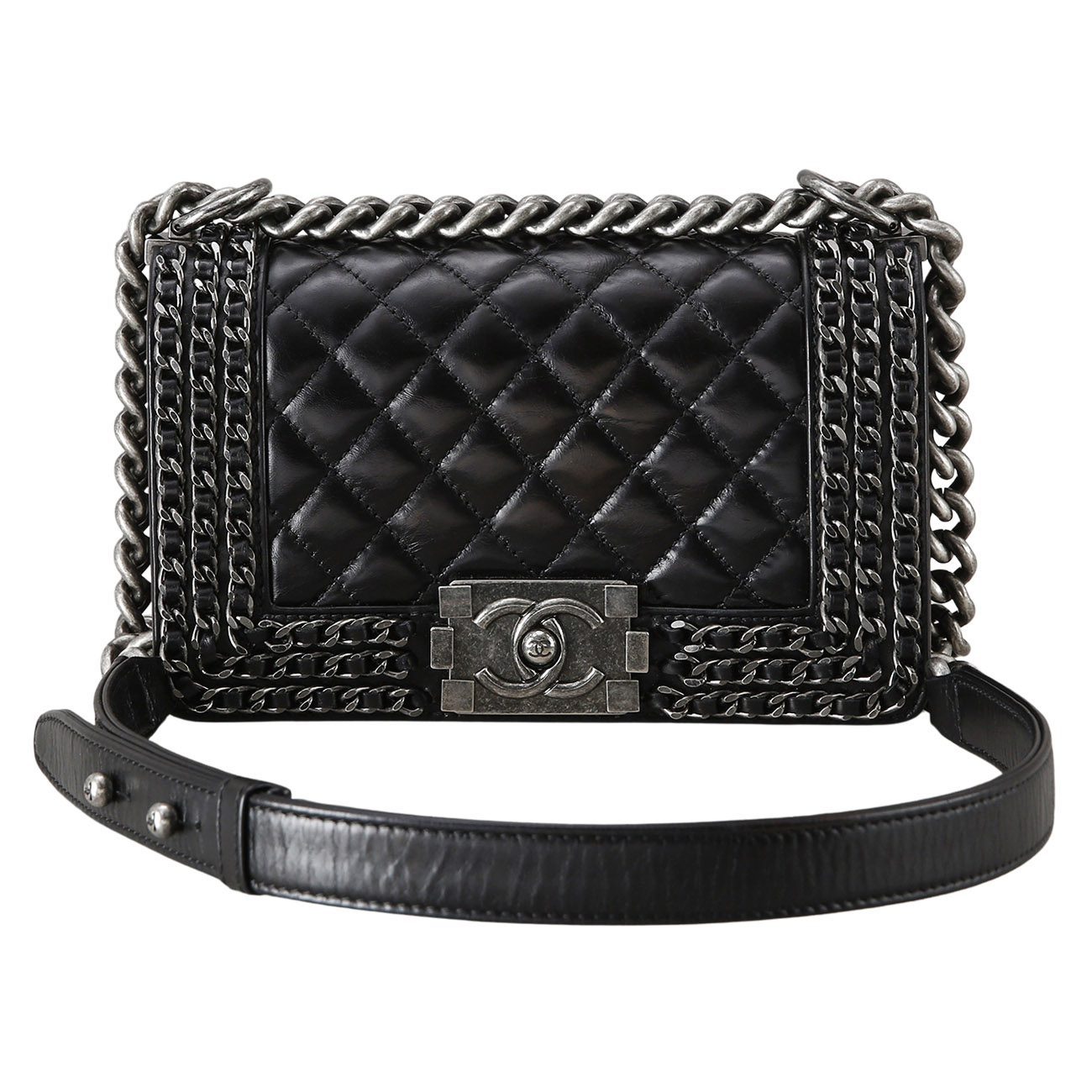 CHANEL(USED)K샤넬 시즌 보이샤넬 스몰