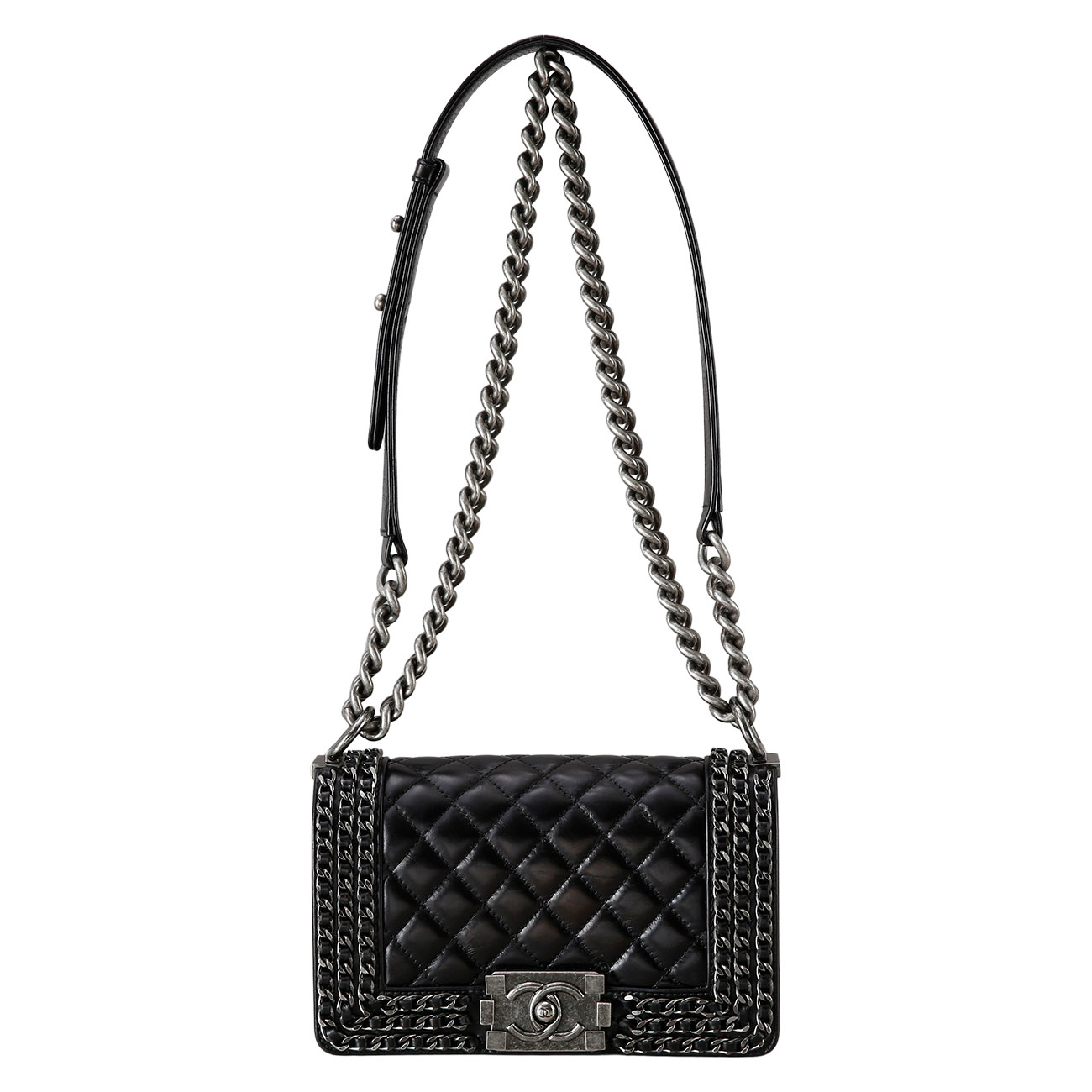 CHANEL(USED)K샤넬 시즌 보이샤넬 스몰