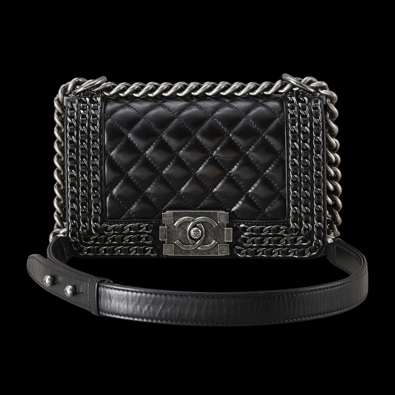 CHANEL(USED)K샤넬 시즌 보이샤넬 스몰