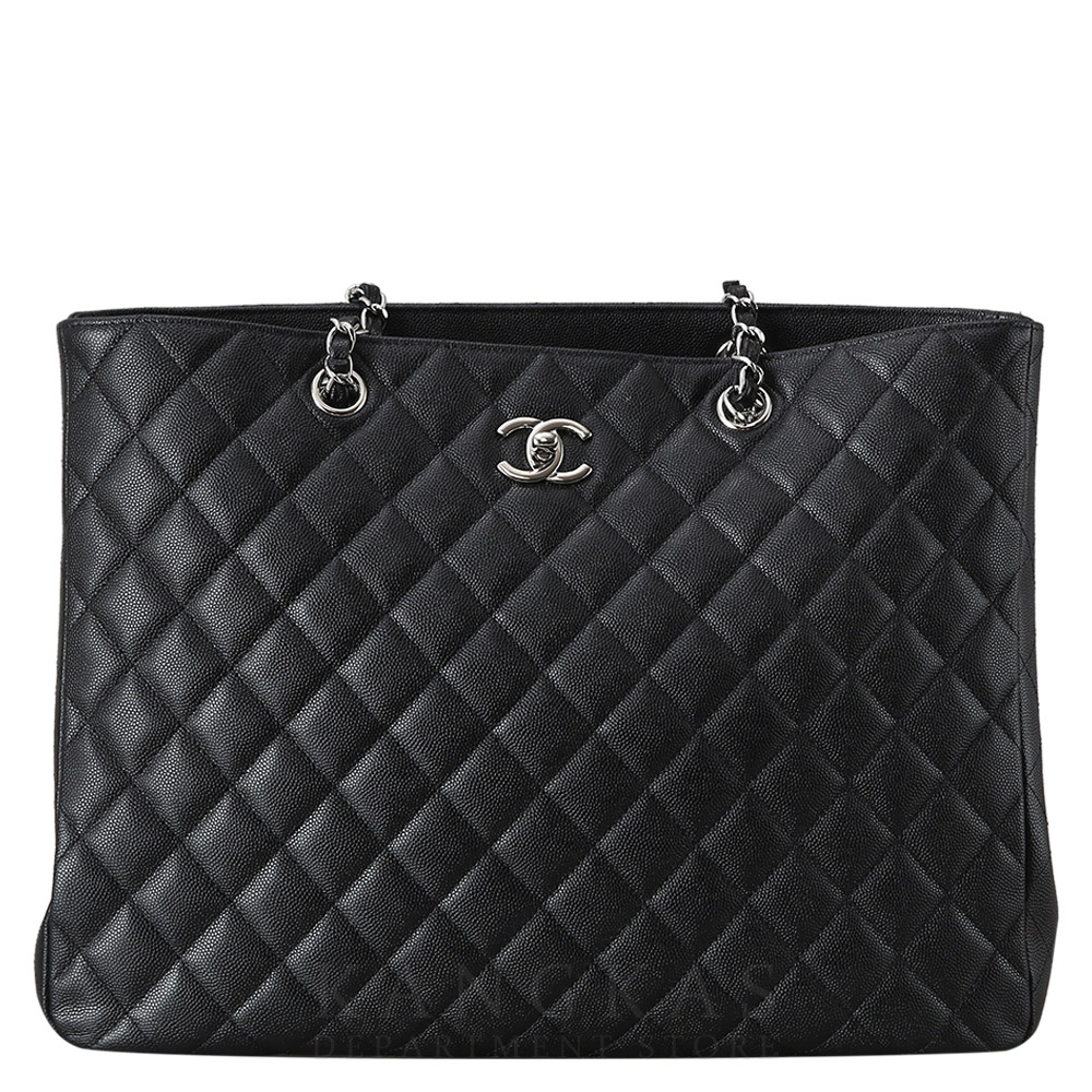 CHANEL(USED)샤넬 캐비어 타임리스 쇼핑백