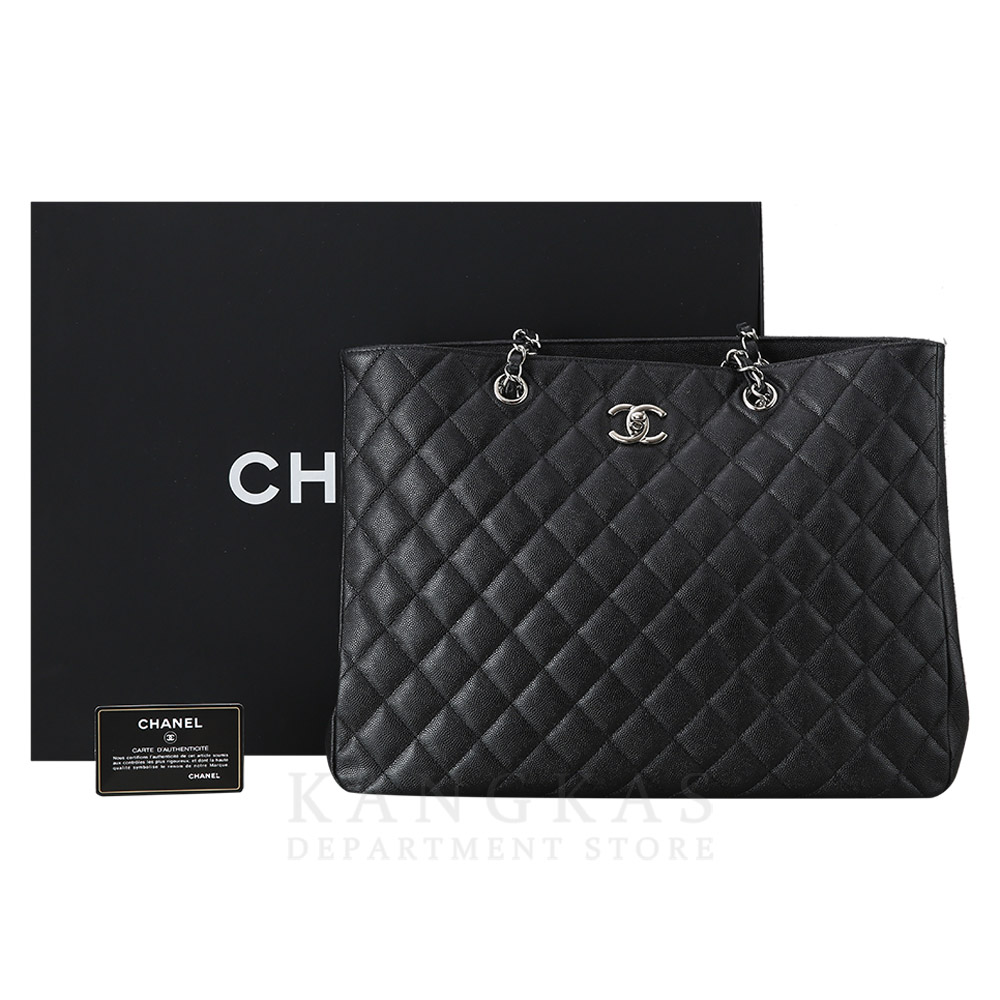 CHANEL(USED)샤넬 캐비어 타임리스 쇼핑백