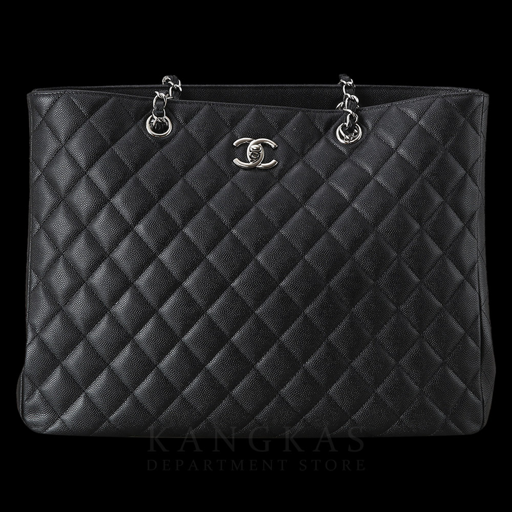 CHANEL(USED)샤넬 캐비어 타임리스 쇼핑백