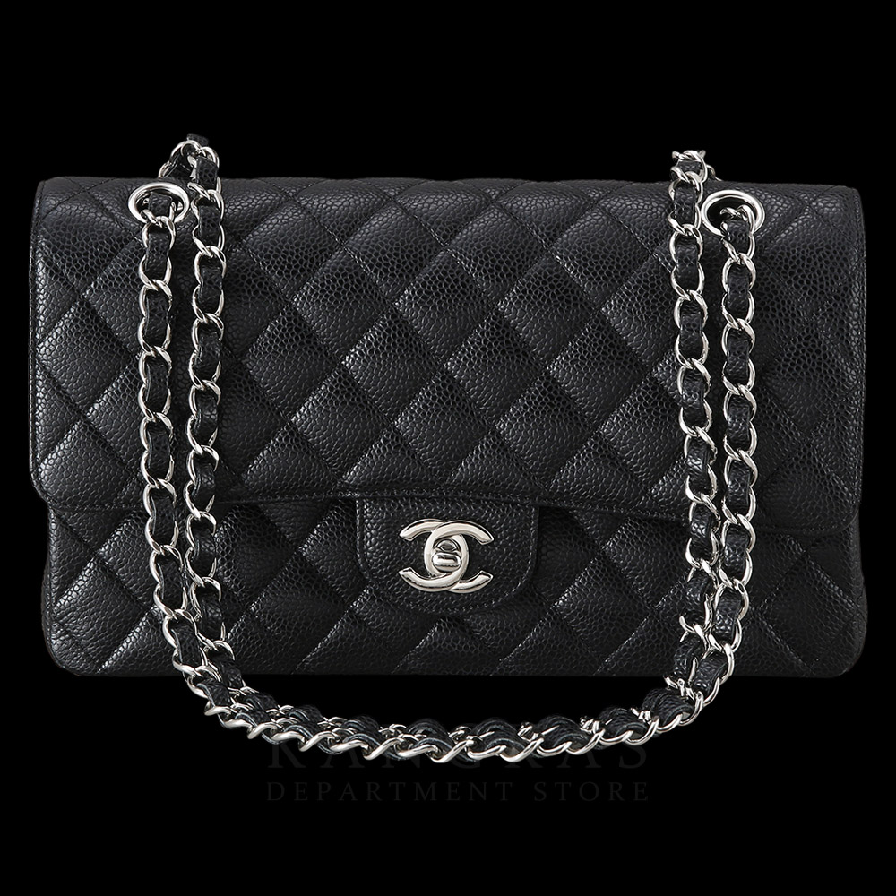 CHANEL(USED)샤넬 클래식 캐비어 미듐