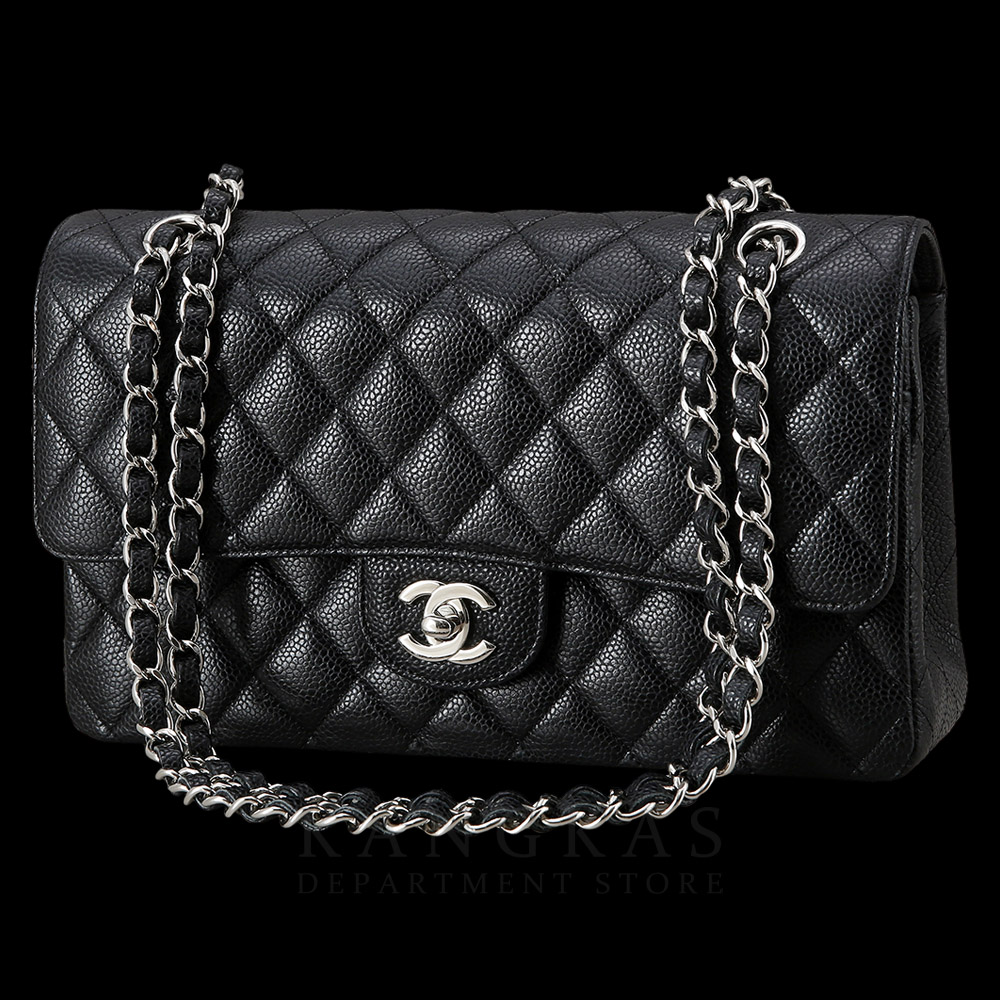CHANEL(USED)샤넬 클래식 캐비어 미듐