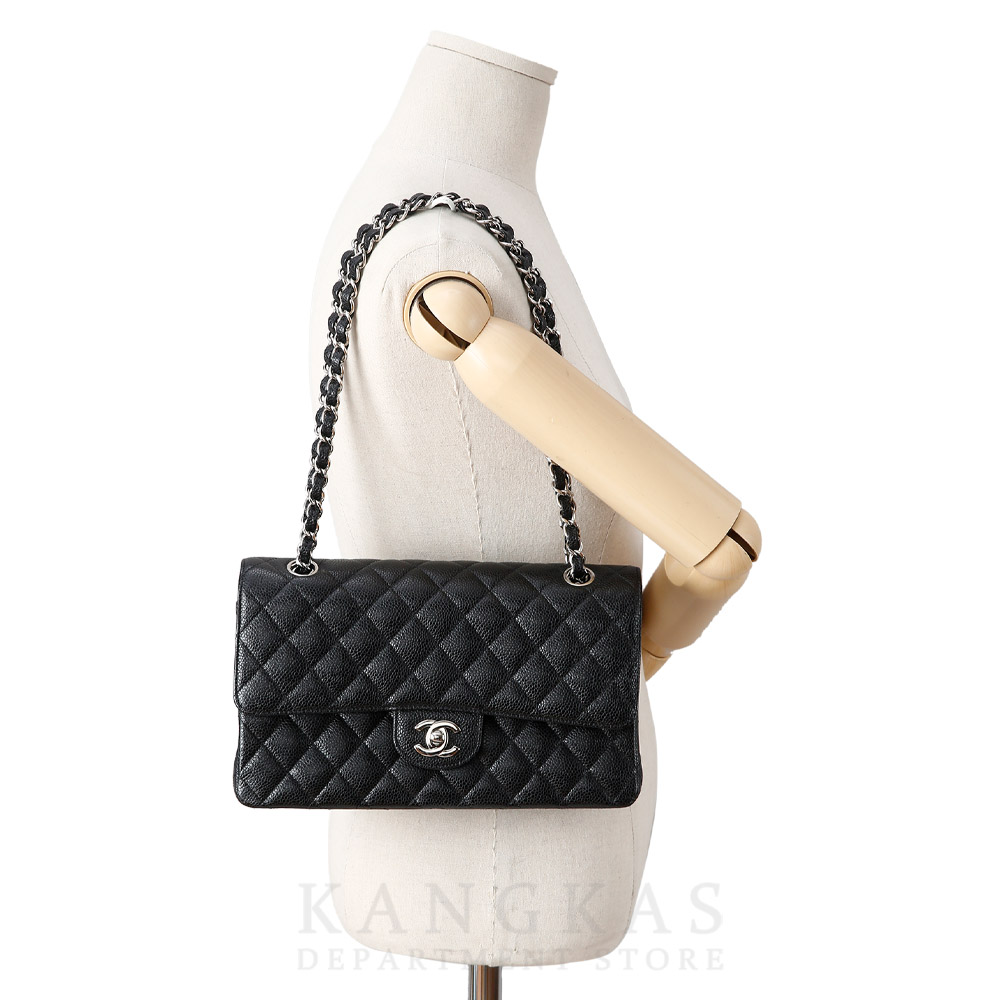 CHANEL(USED)샤넬 클래식 캐비어 미듐