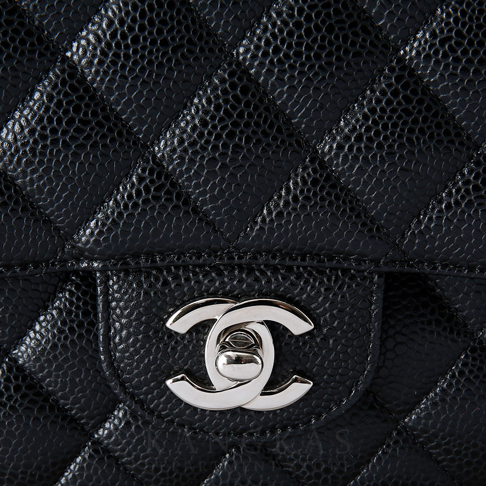 CHANEL(USED)샤넬 클래식 캐비어 미듐