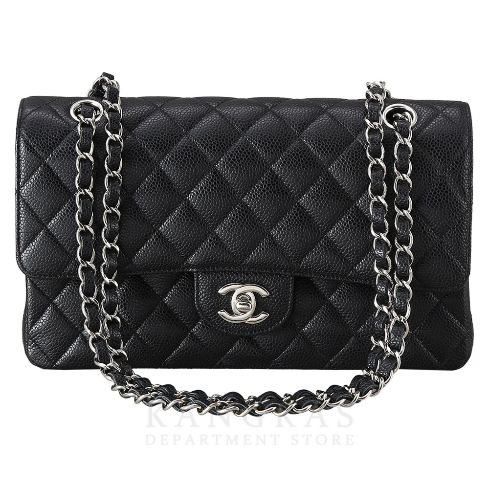 CHANEL(USED)샤넬 클래식 캐비어 미듐