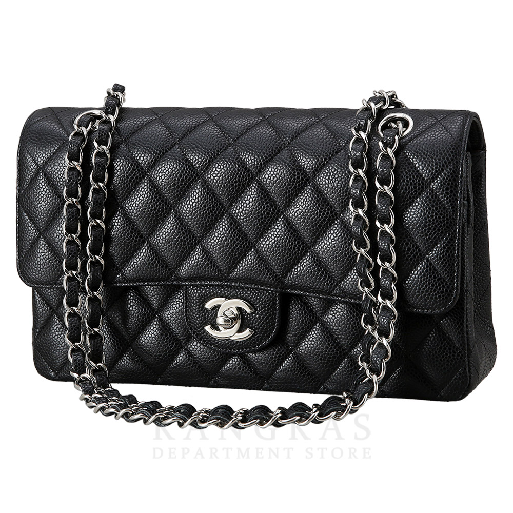 CHANEL(USED)샤넬 클래식 캐비어 미듐