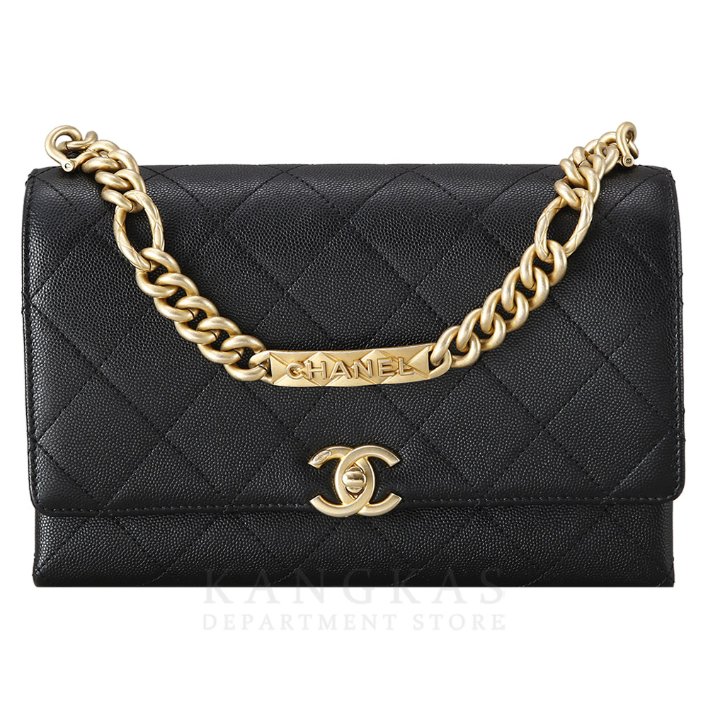 CHANEL(USED)샤넬 AS2764 캐비어 금장 체인백