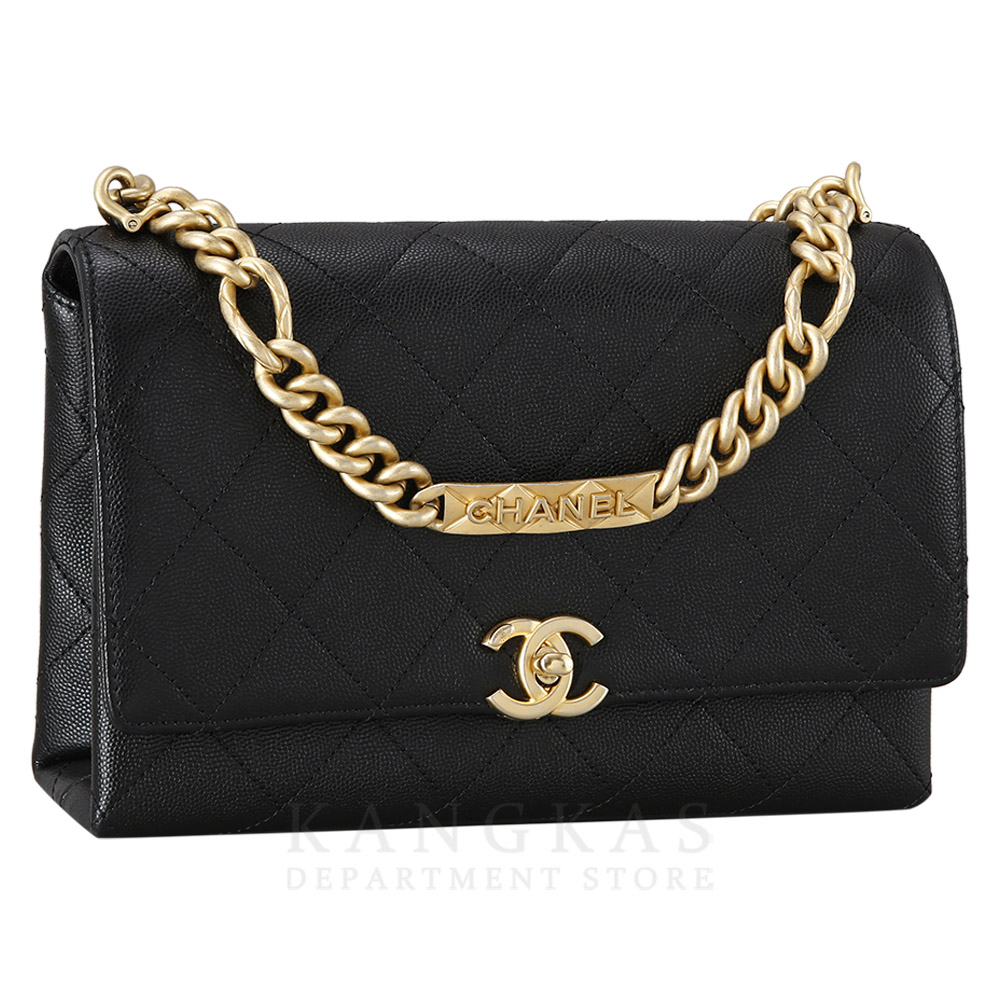 CHANEL(USED)샤넬 AS2764 캐비어 금장 체인백