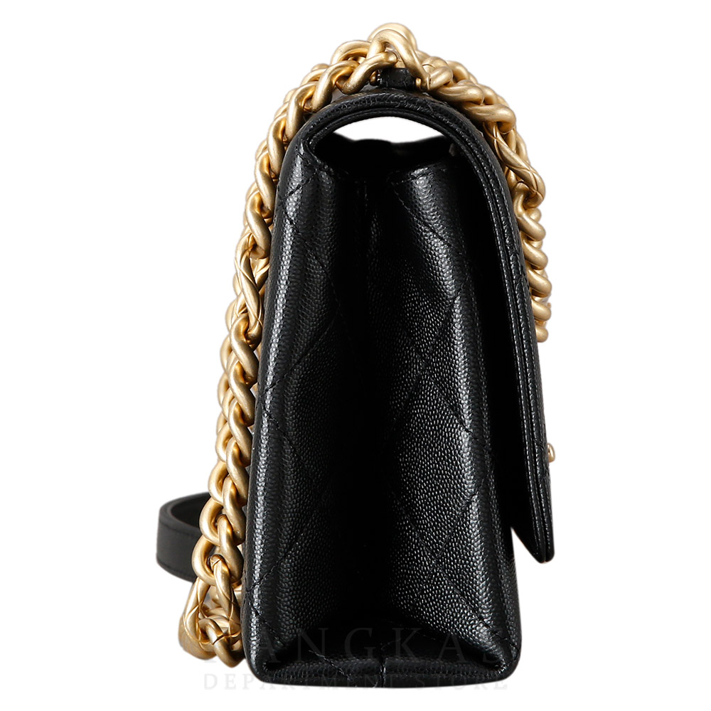 CHANEL(USED)샤넬 AS2764 캐비어 금장 체인백