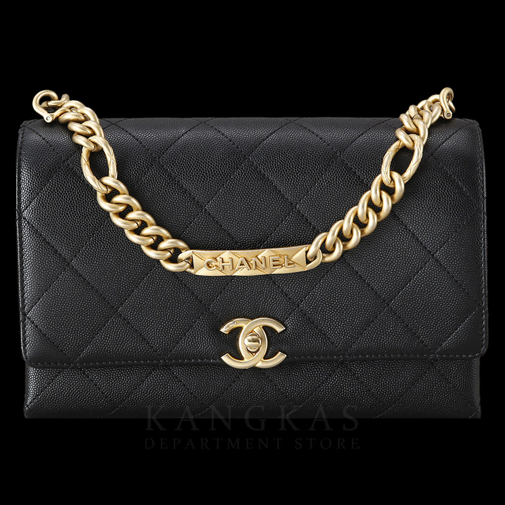CHANEL(USED)샤넬 AS2764 캐비어 금장 체인백