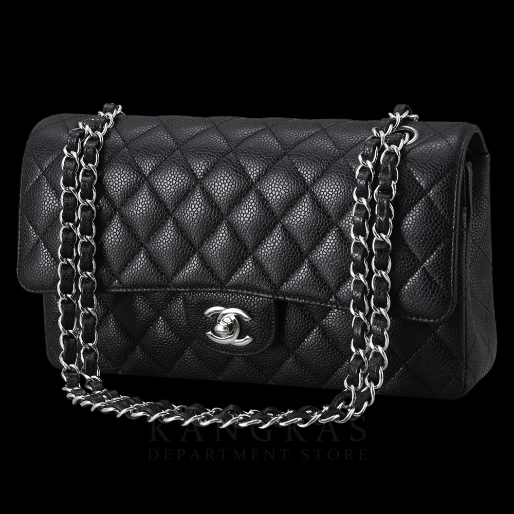 CHANEL(USED)샤넬 캐비어 클래식 미듐 플랩백