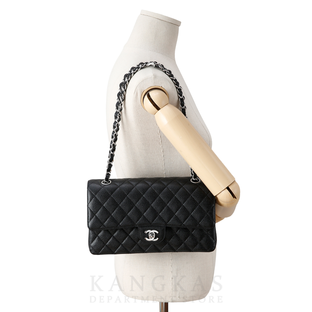 CHANEL(USED)샤넬 캐비어 클래식 미듐 플랩백