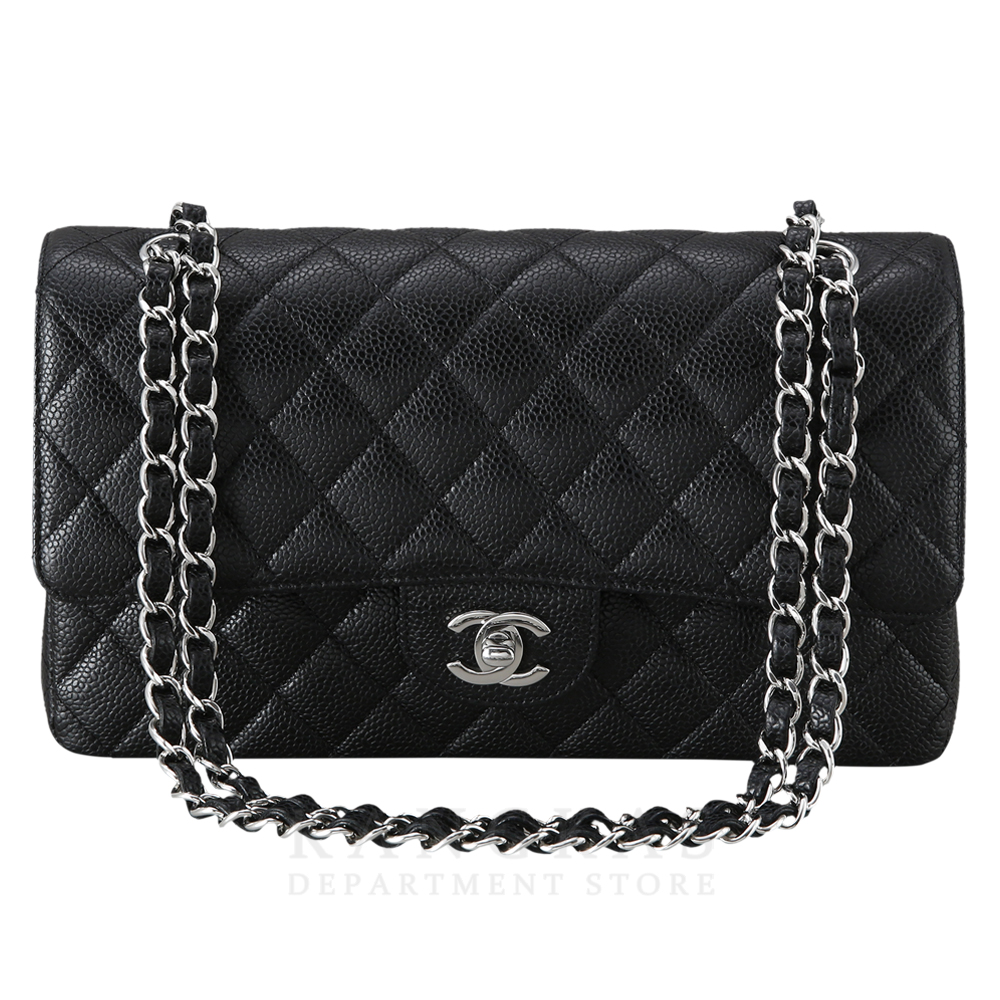 CHANEL(USED)샤넬 캐비어 클래식 미듐 플랩백