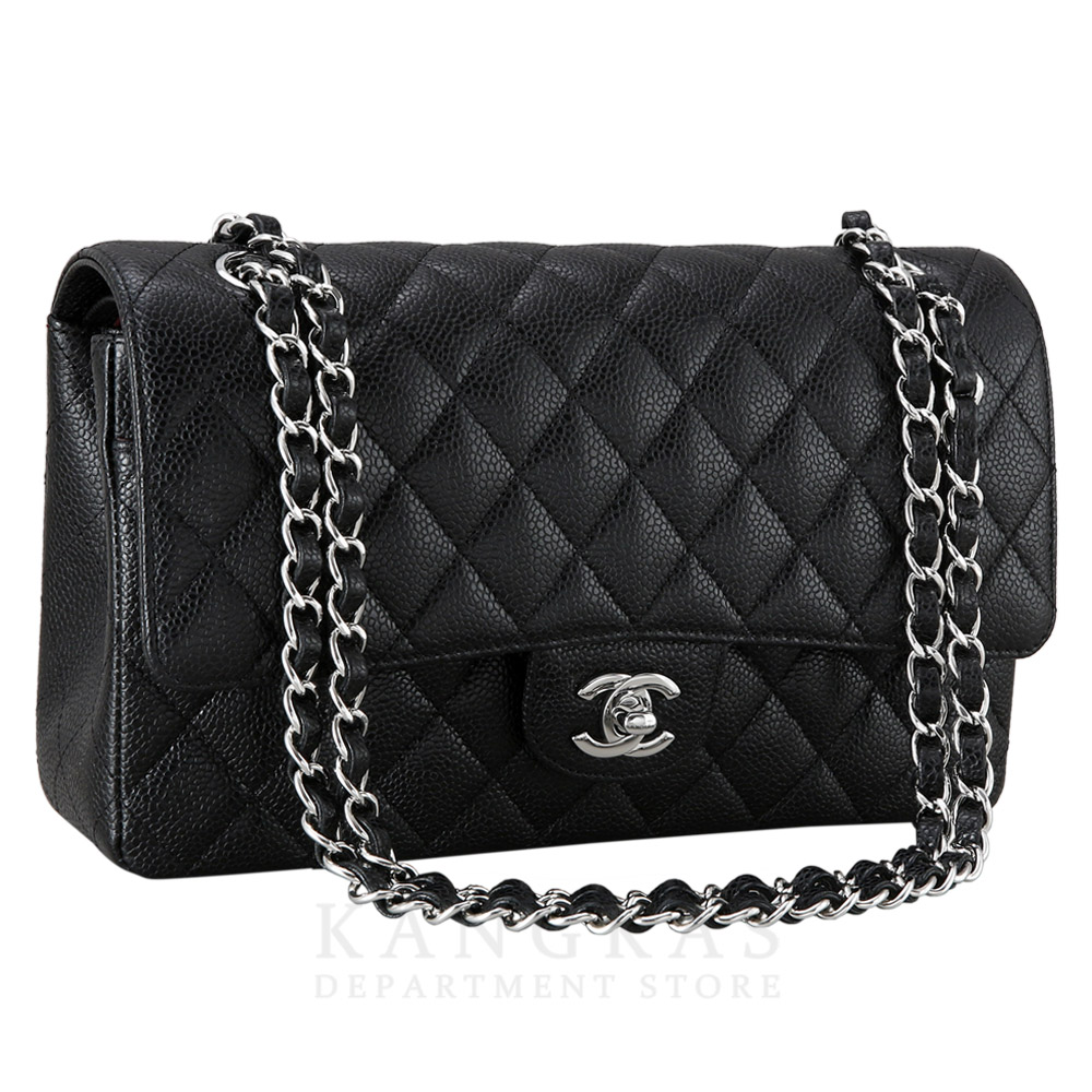 CHANEL(USED)샤넬 캐비어 클래식 미듐 플랩백